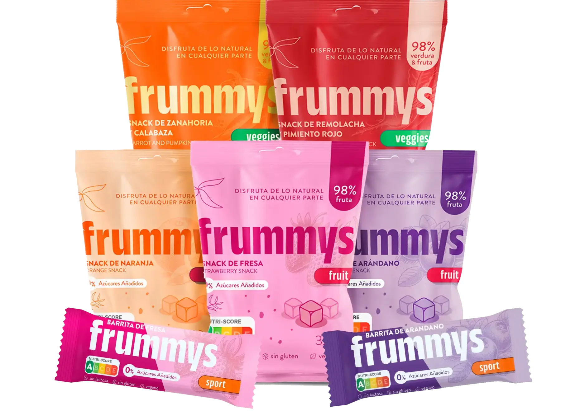 Pack Rotary de Frummys: 15 unidades variadas con donación solidaria de 5 €.