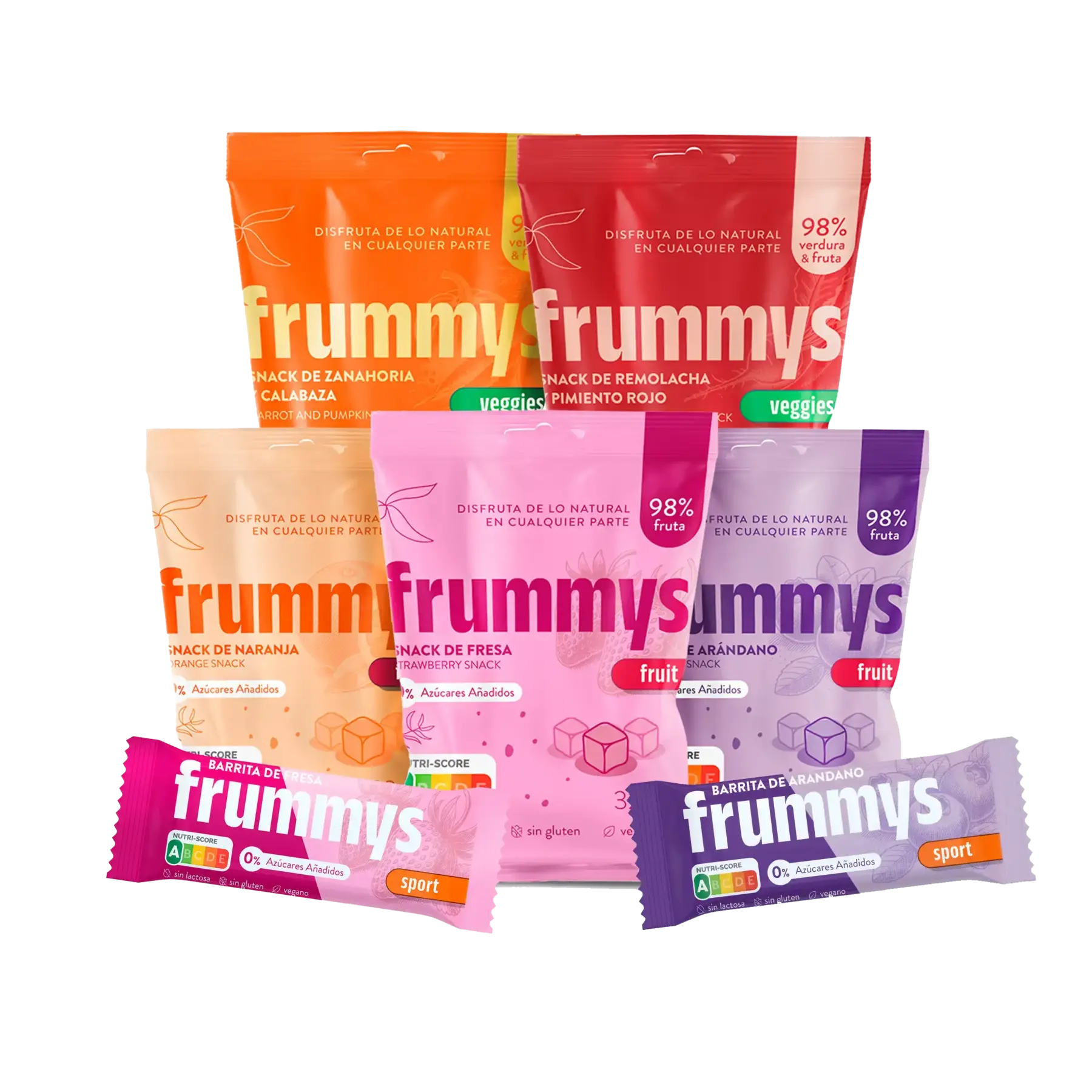 Pack Rotary de Frummys: 15 unidades variadas con donación solidaria de 5 €.
